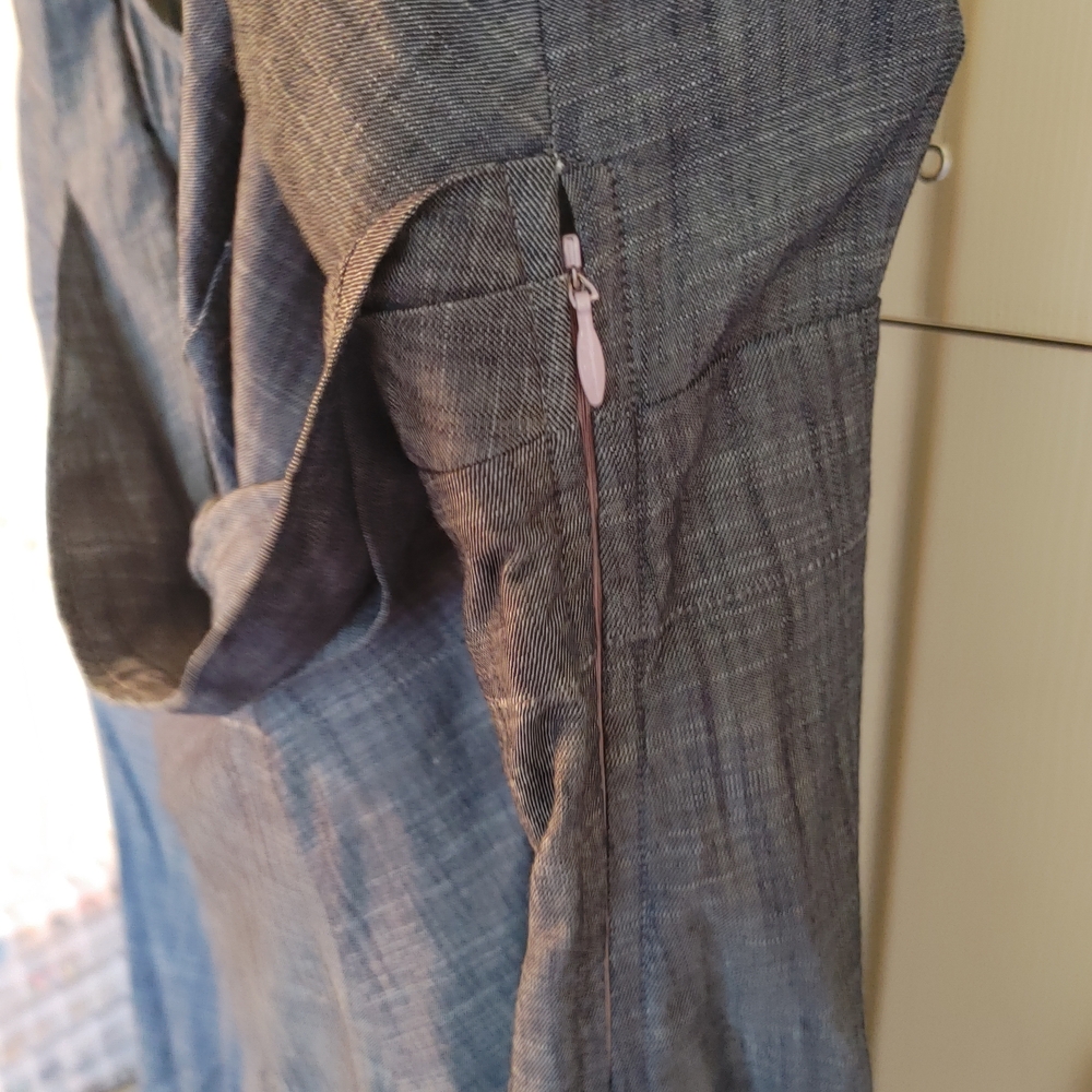 Blue Sleeveless Dress - Picture 7 of 7